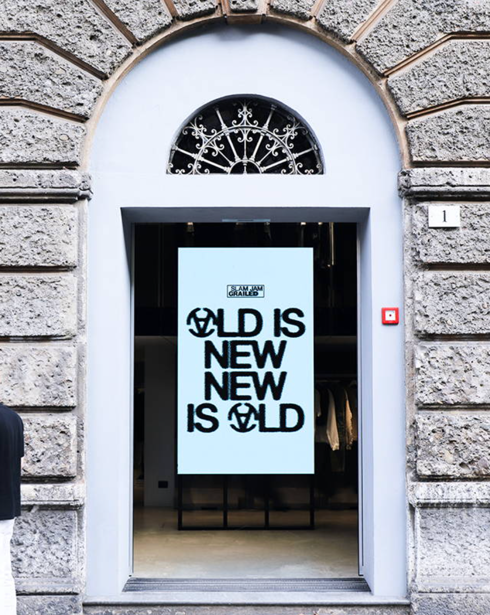 OLD IS NEW. NEW IS OLD. PAST, PRESENT AND FUTURE DIALOGUE IN YOUR CLOSET.