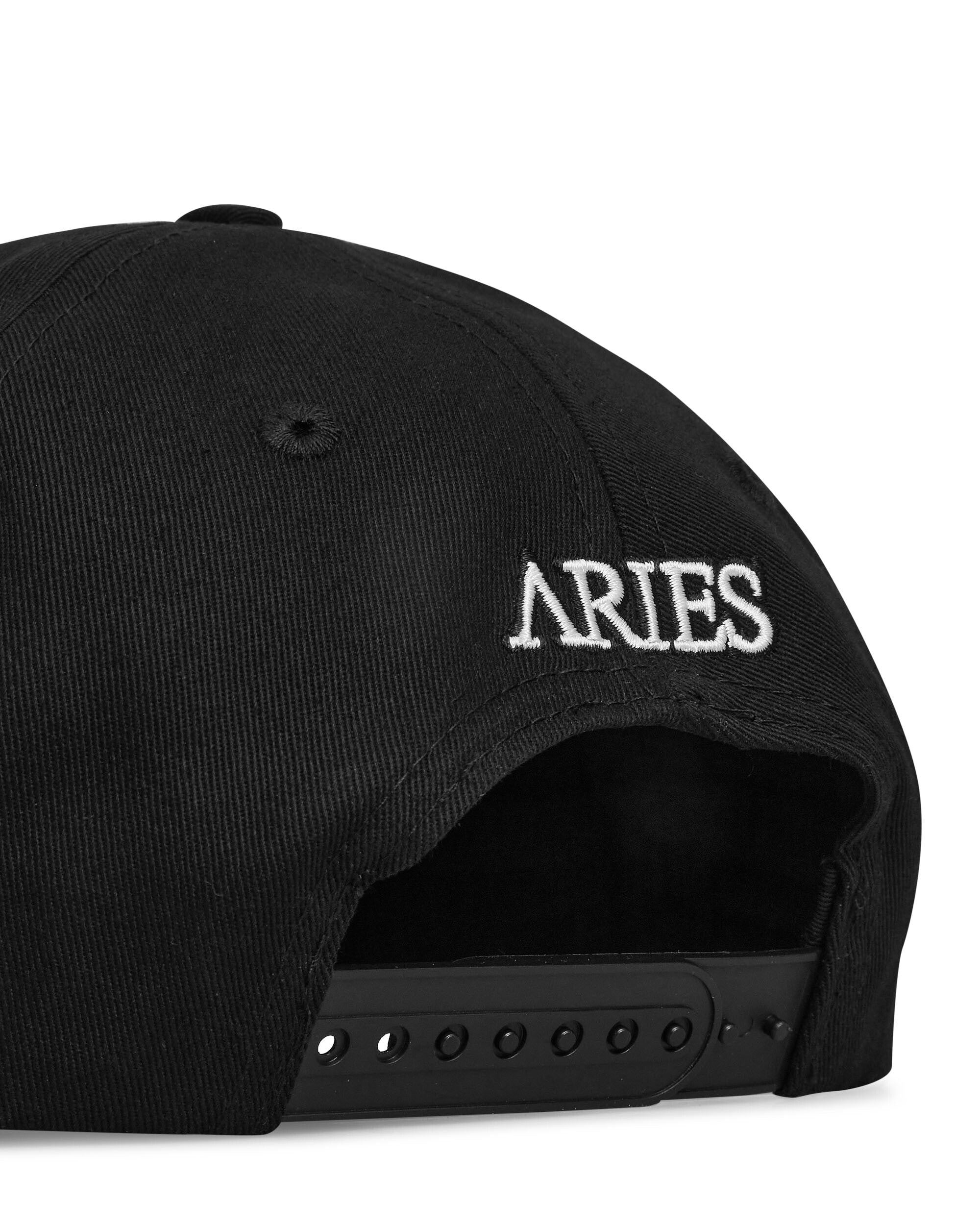 Aries Hardcore Cap Black Hats Caps STAR90007 BLK