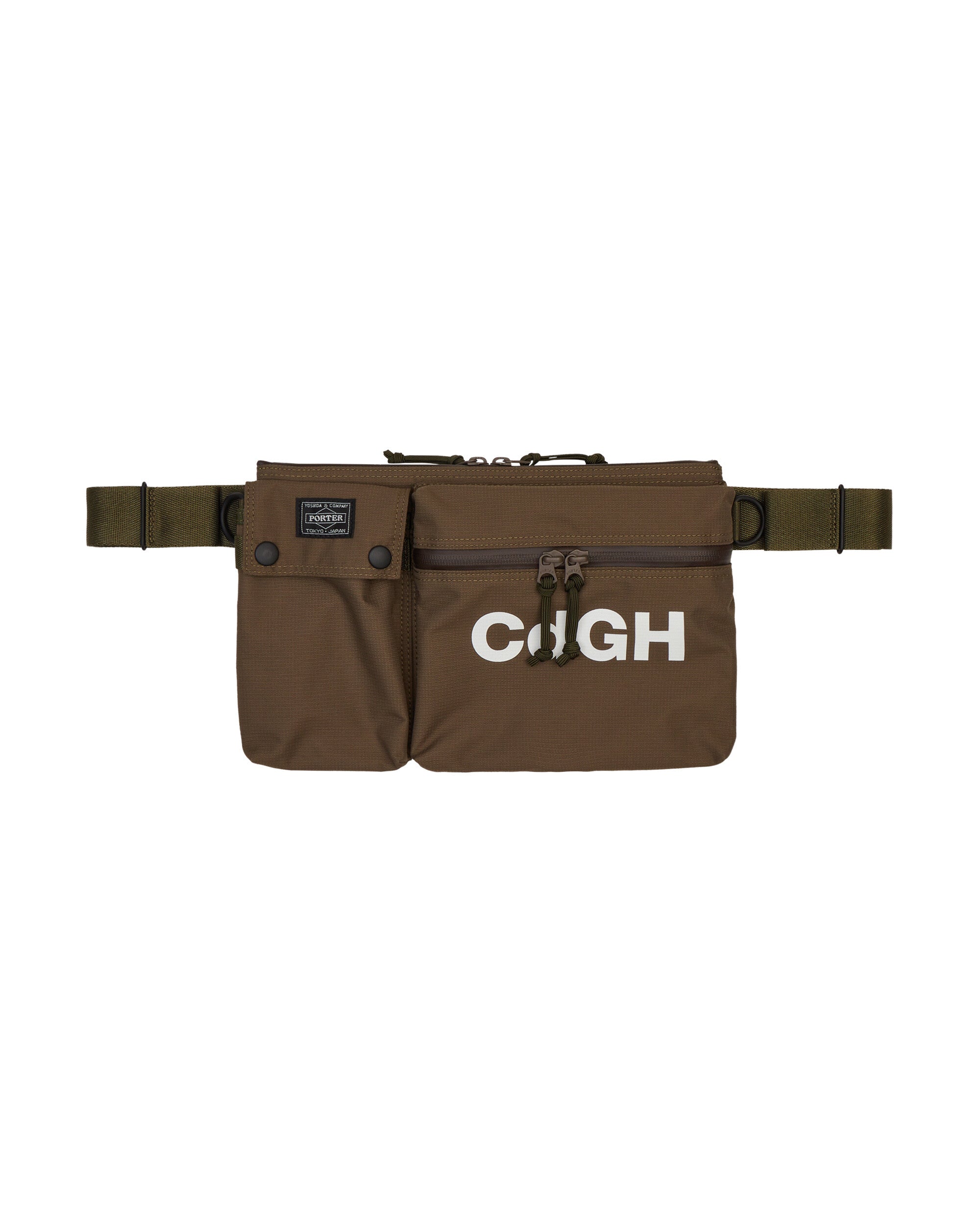 Comme Des Garçons Homme Men'S Acces Khaki Bags and Backpacks Waistbags HK-K201-051 2