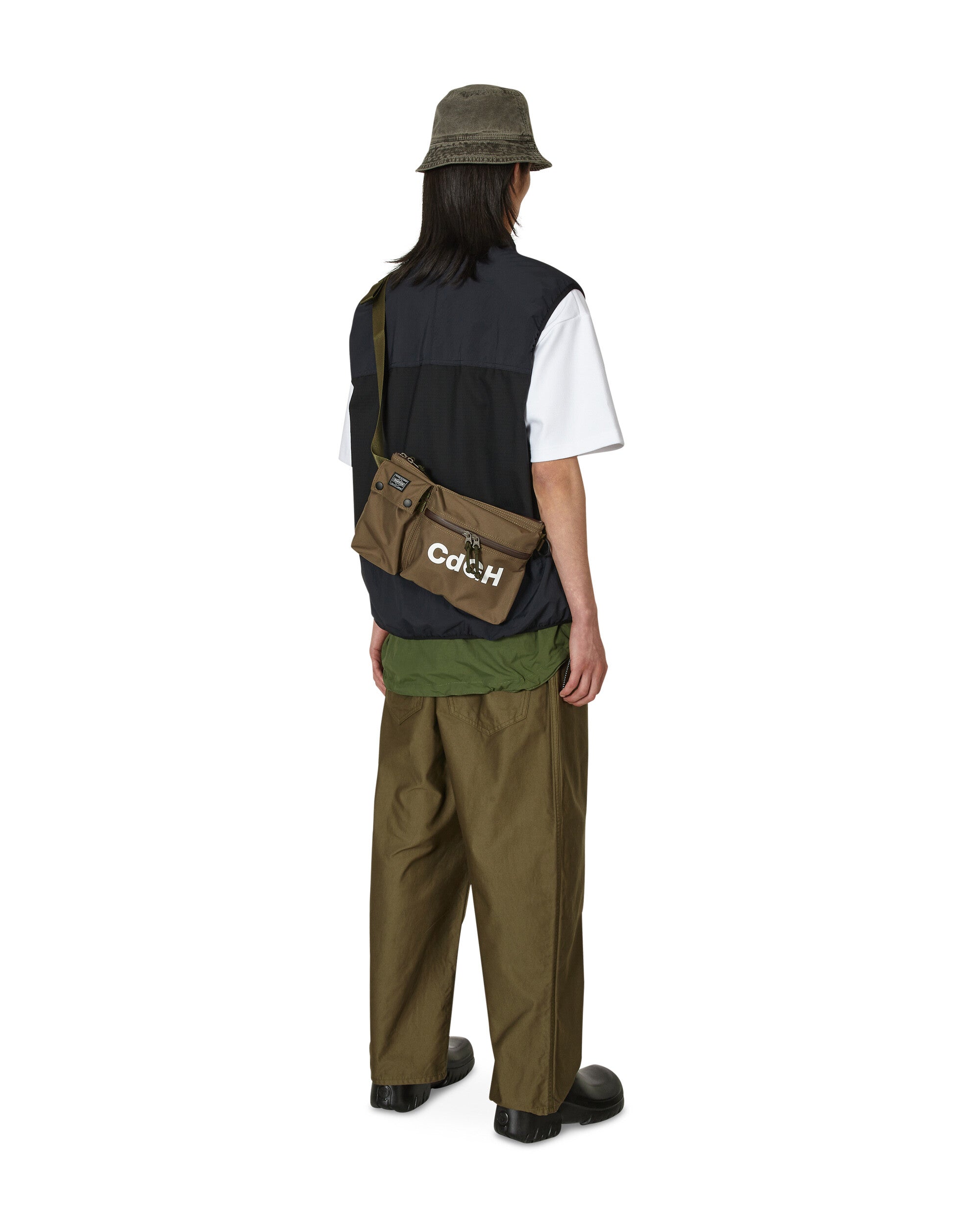 Comme Des Garçons Homme Men'S Acces Khaki Bags and Backpacks Waistbags HK-K201-051 2