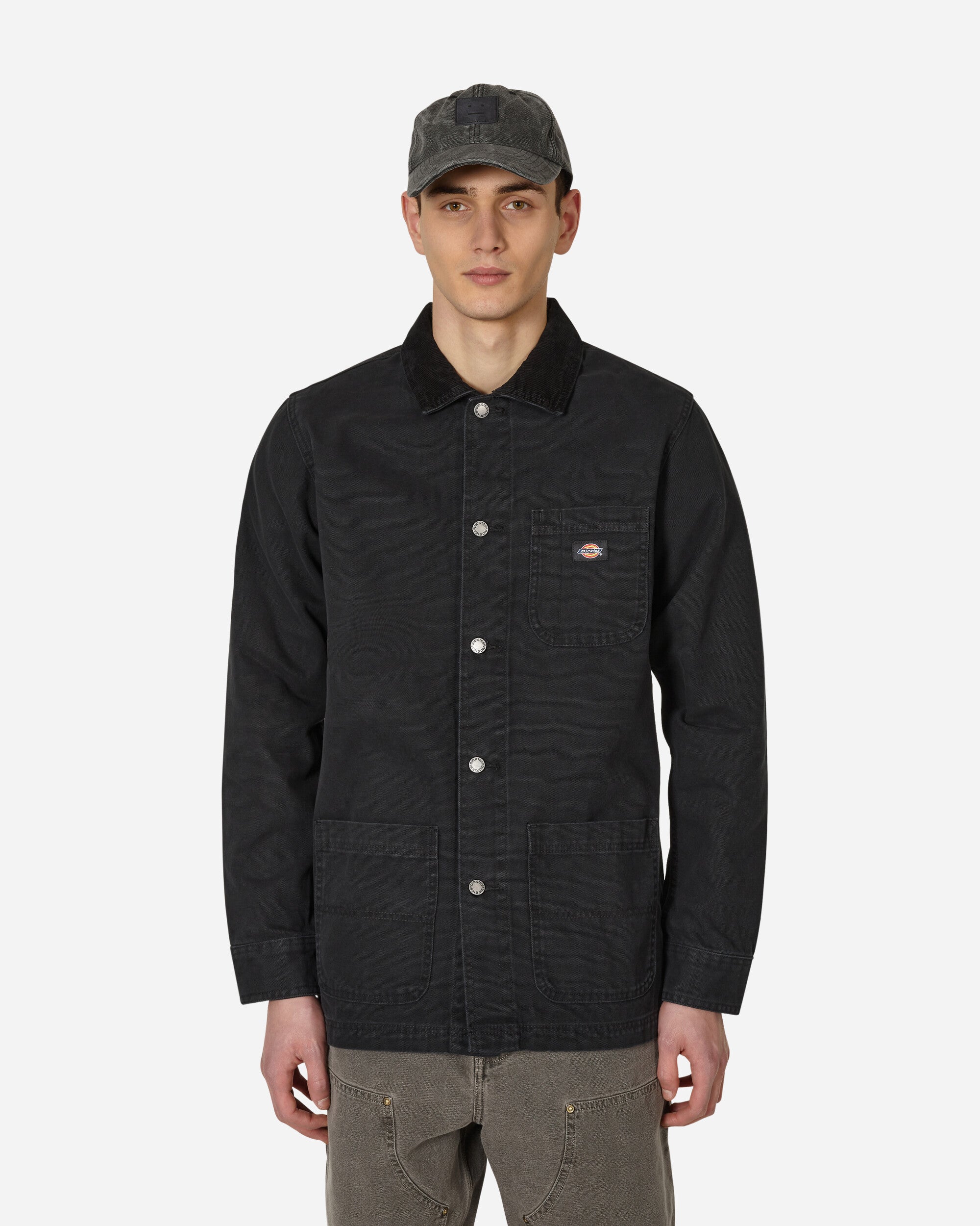 Dickies Dickies Duck Canvas Unlined Chore Coat Sw Black Coats and Jackets Jackets DK0A4XMJ C401