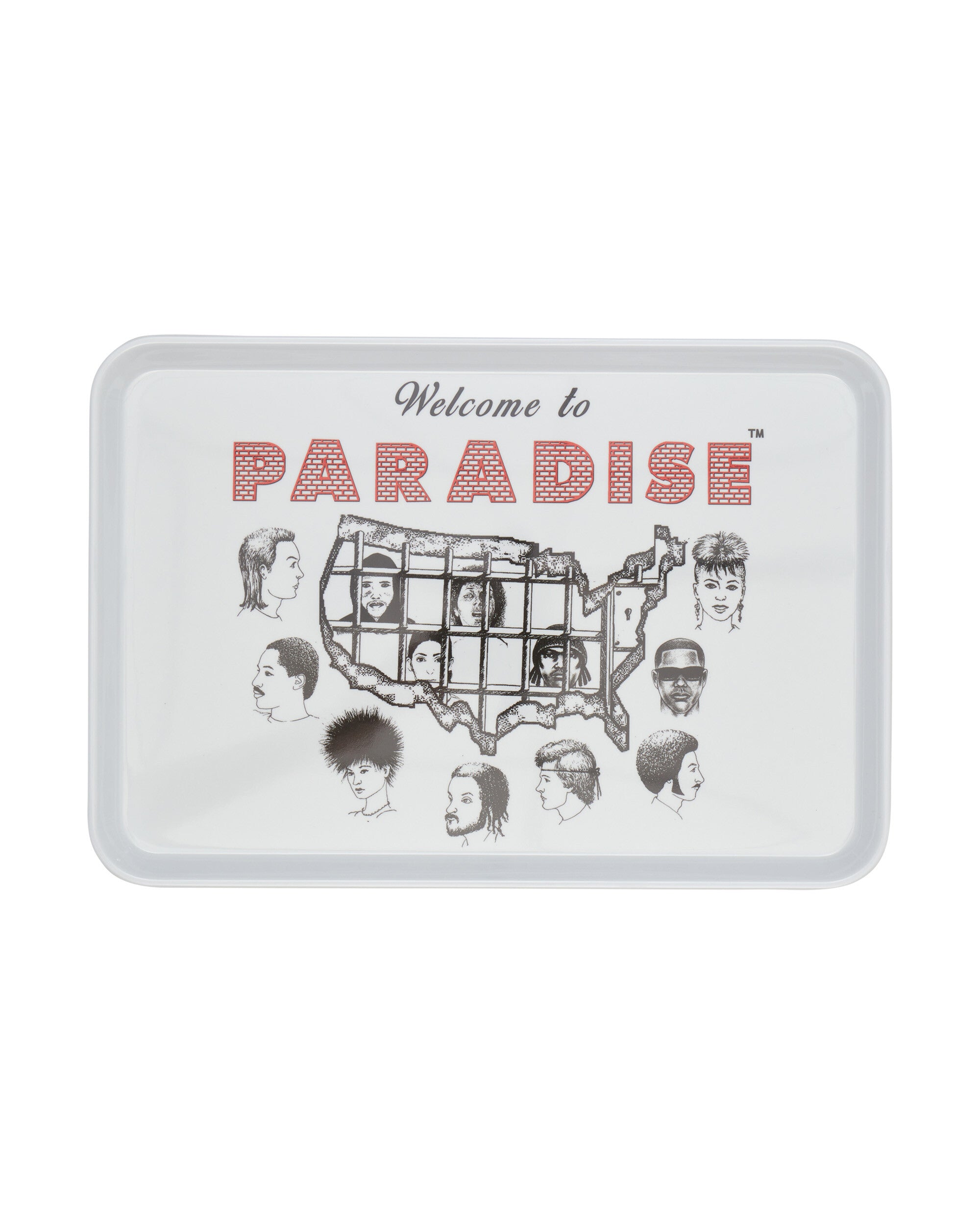Paradis3 Welcome To Paradis3 Weed Tray White High Times Smoking Sets PAWEEDTRAY 001