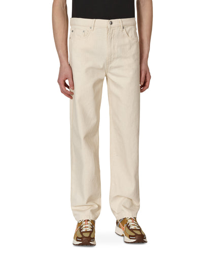 A.P.C. Jean Martine Ecru Pants Denim COEUG-H09121 AAD