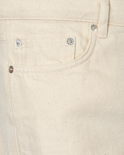 A.P.C. Jean Martine Ecru Pants Denim COEUG-H09121 AAD