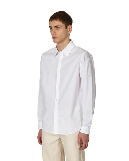 A.P.C. New Casual Shirt White Shirts Longsleeve Shirt COEWI-H12528 AAB