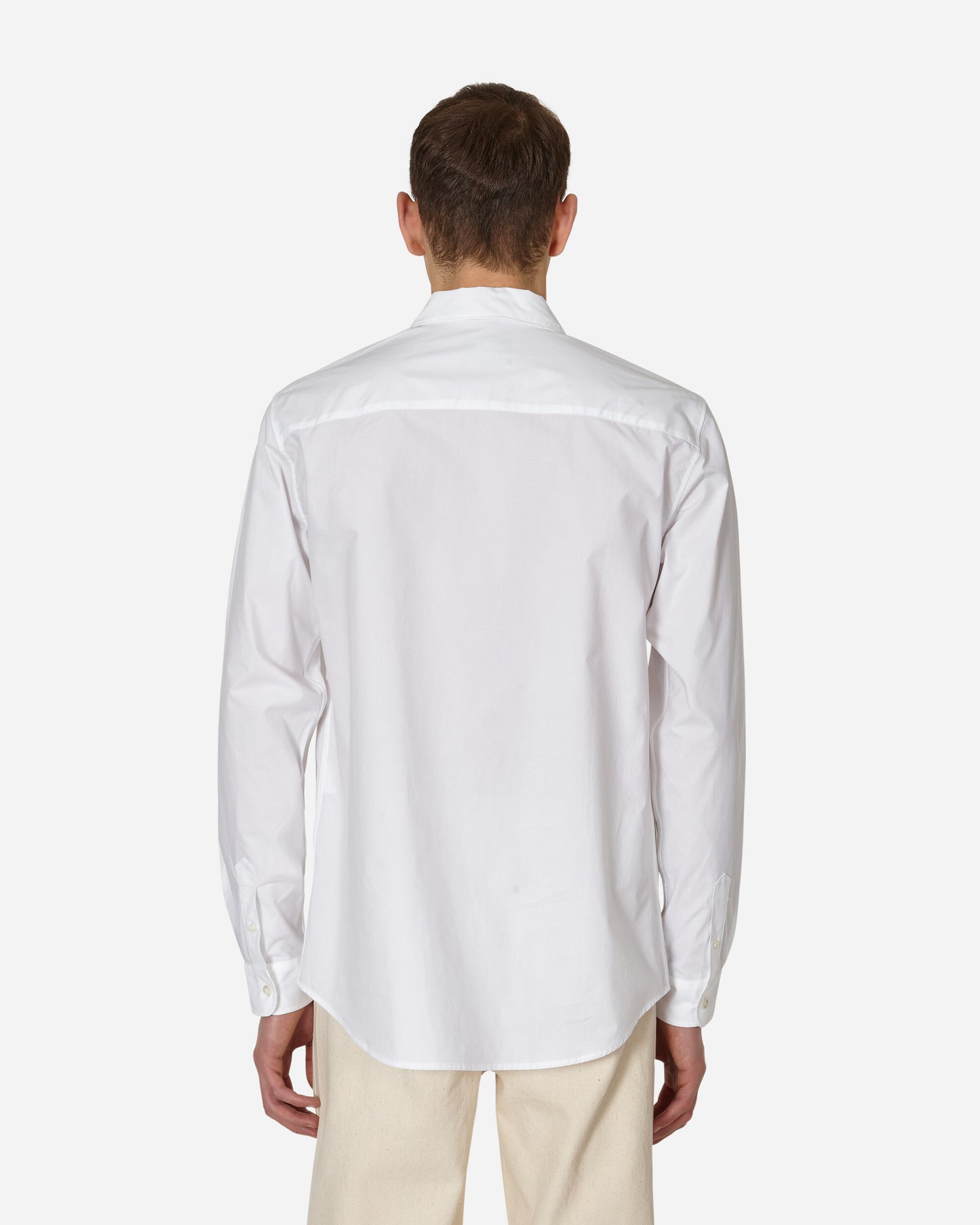 A.P.C. New Casual Shirt White Shirts Longsleeve Shirt COEWI-H12528 AAB