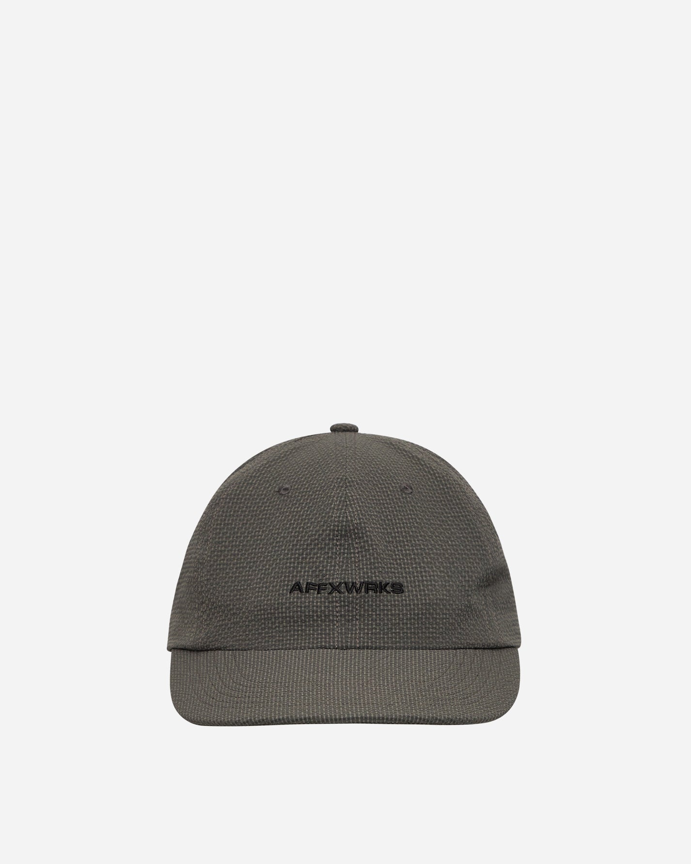 AFFXWRKS Affxwrks Cap Grey Seersucker Hats Caps SS23AC05 GREY