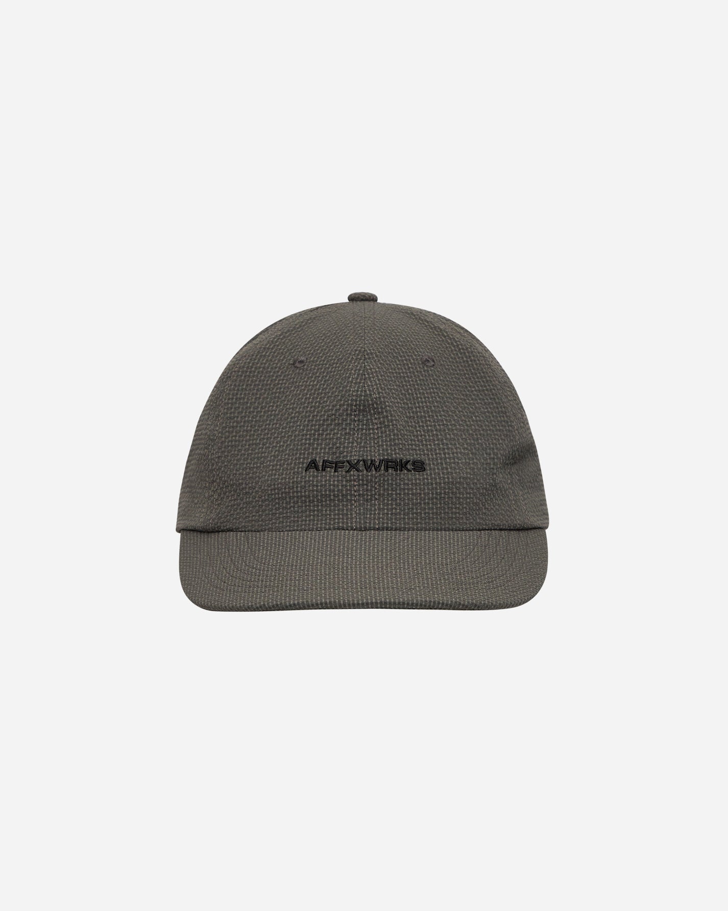 AFFXWRKS Affxwrks Cap Grey Seersucker Hats Caps SS23AC05 GREY