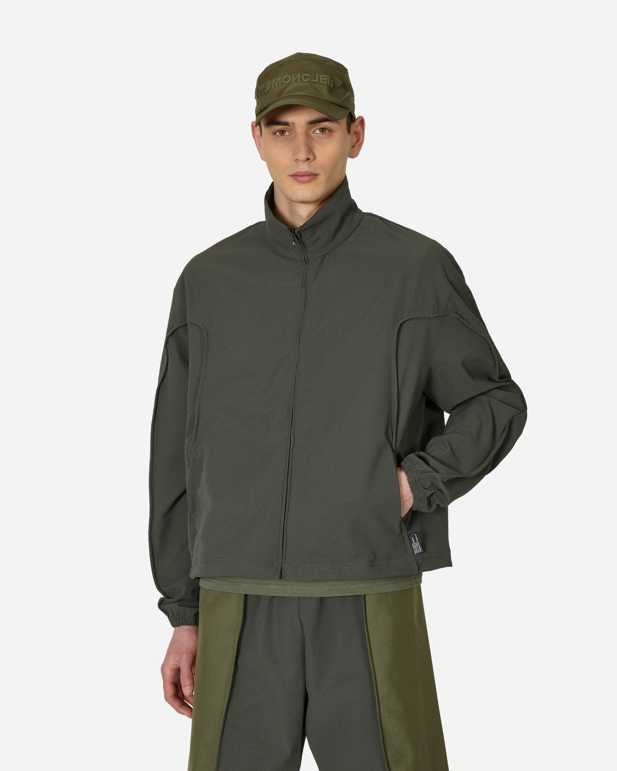 AFFXWRKS Balance Jacket Grey Seersucker Coats and Jackets Jackets SS23OW03 GREY