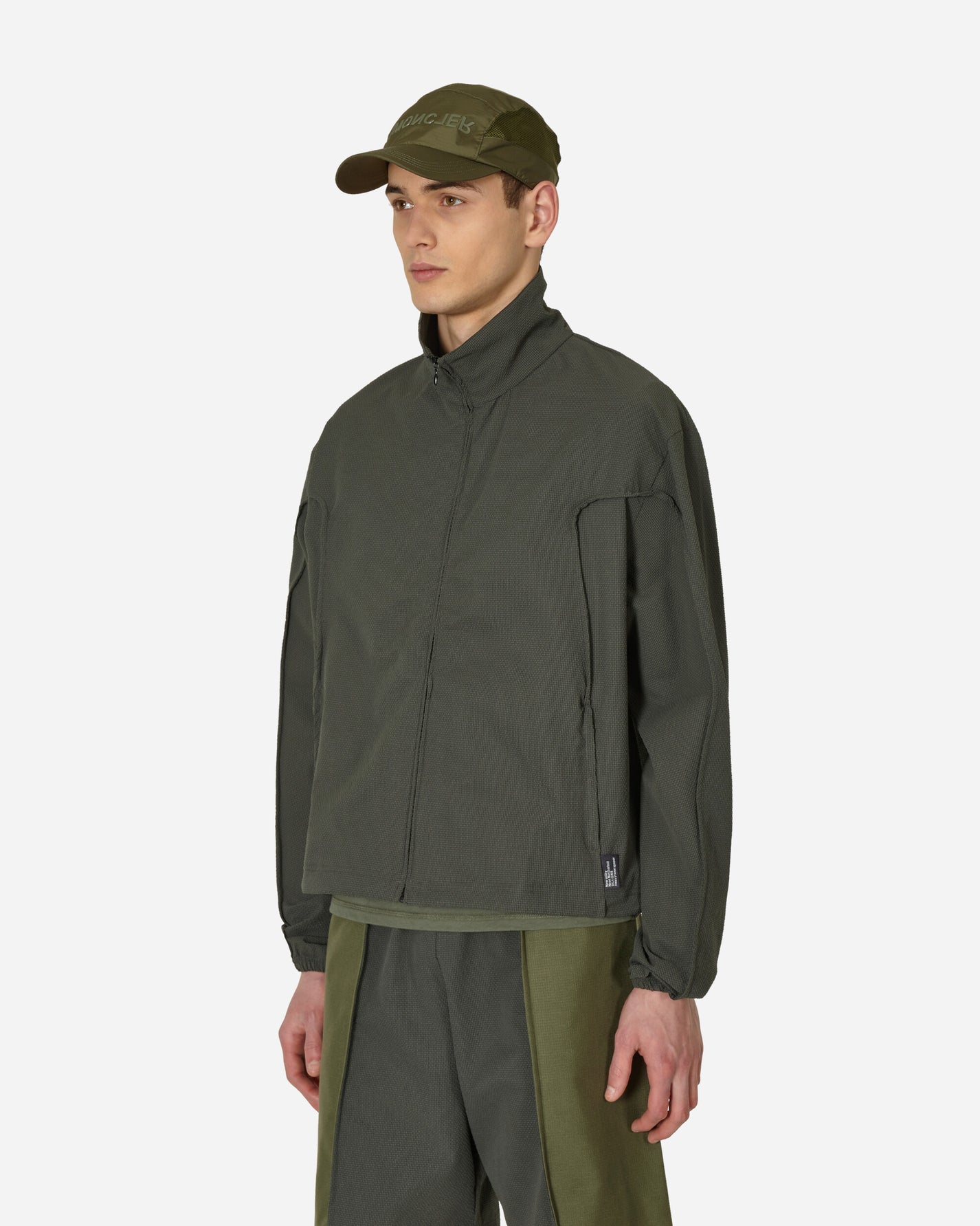 AFFXWRKS Balance Jacket Grey Seersucker Coats and Jackets Jackets SS23OW03 GREY