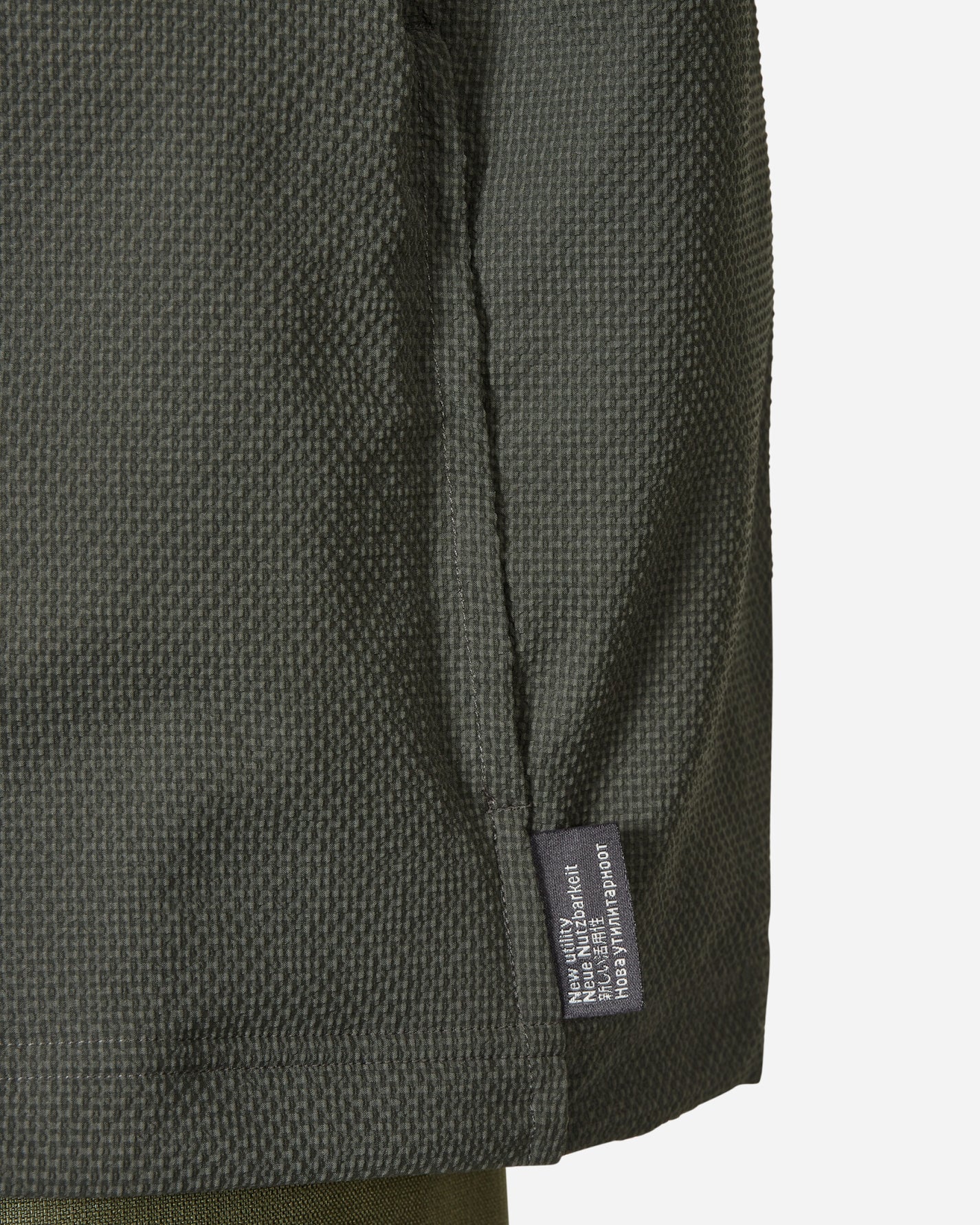 AFFXWRKS Balance Jacket Grey Seersucker Coats and Jackets Jackets SS23OW03 GREY