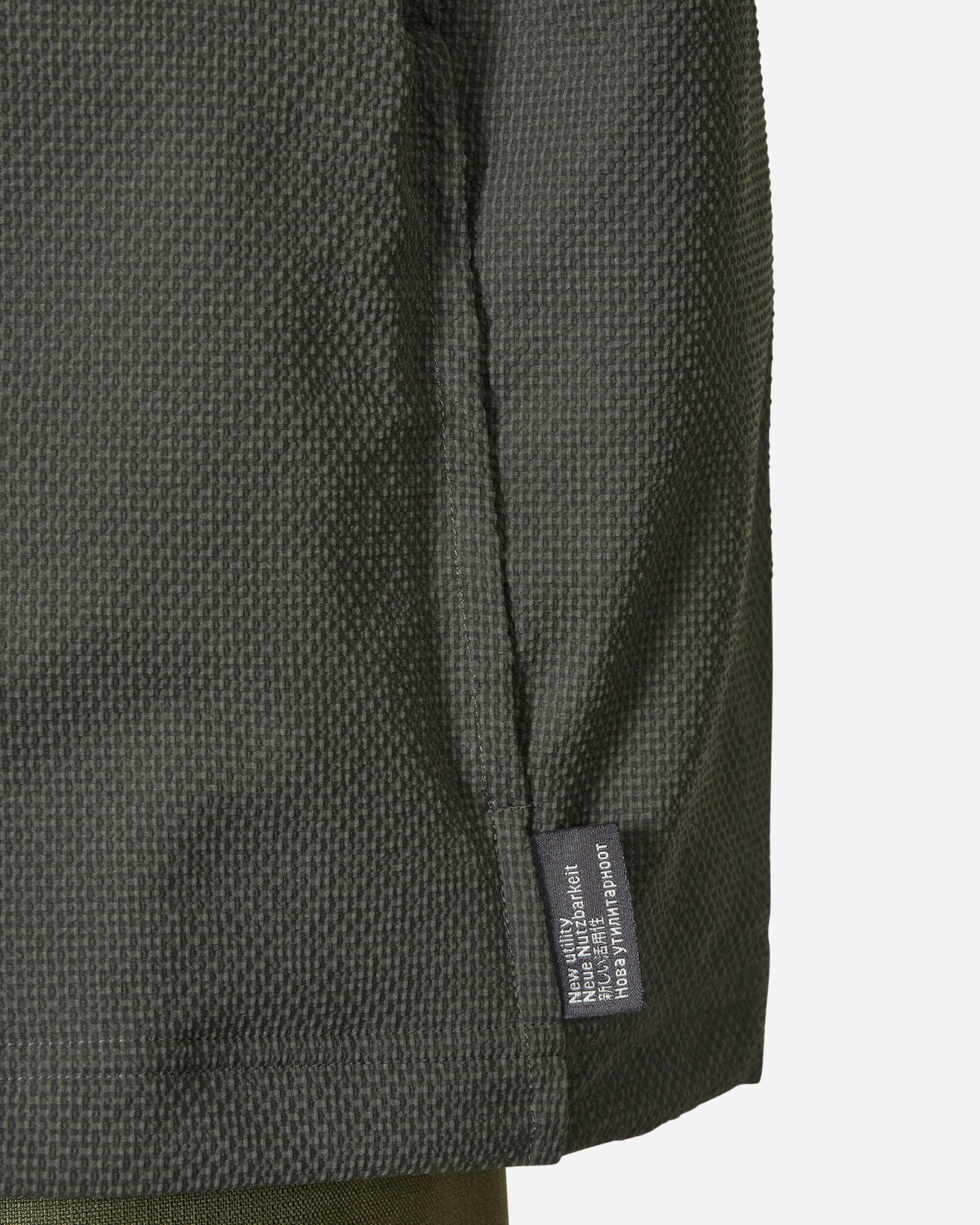 AFFXWRKS Balance Jacket Grey Seersucker Coats and Jackets Jackets SS23OW03 GREY