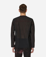 AFFXWRKS Boxed Pullover Mesh Black T-Shirts Longsleeve SS23ML04 BLACK