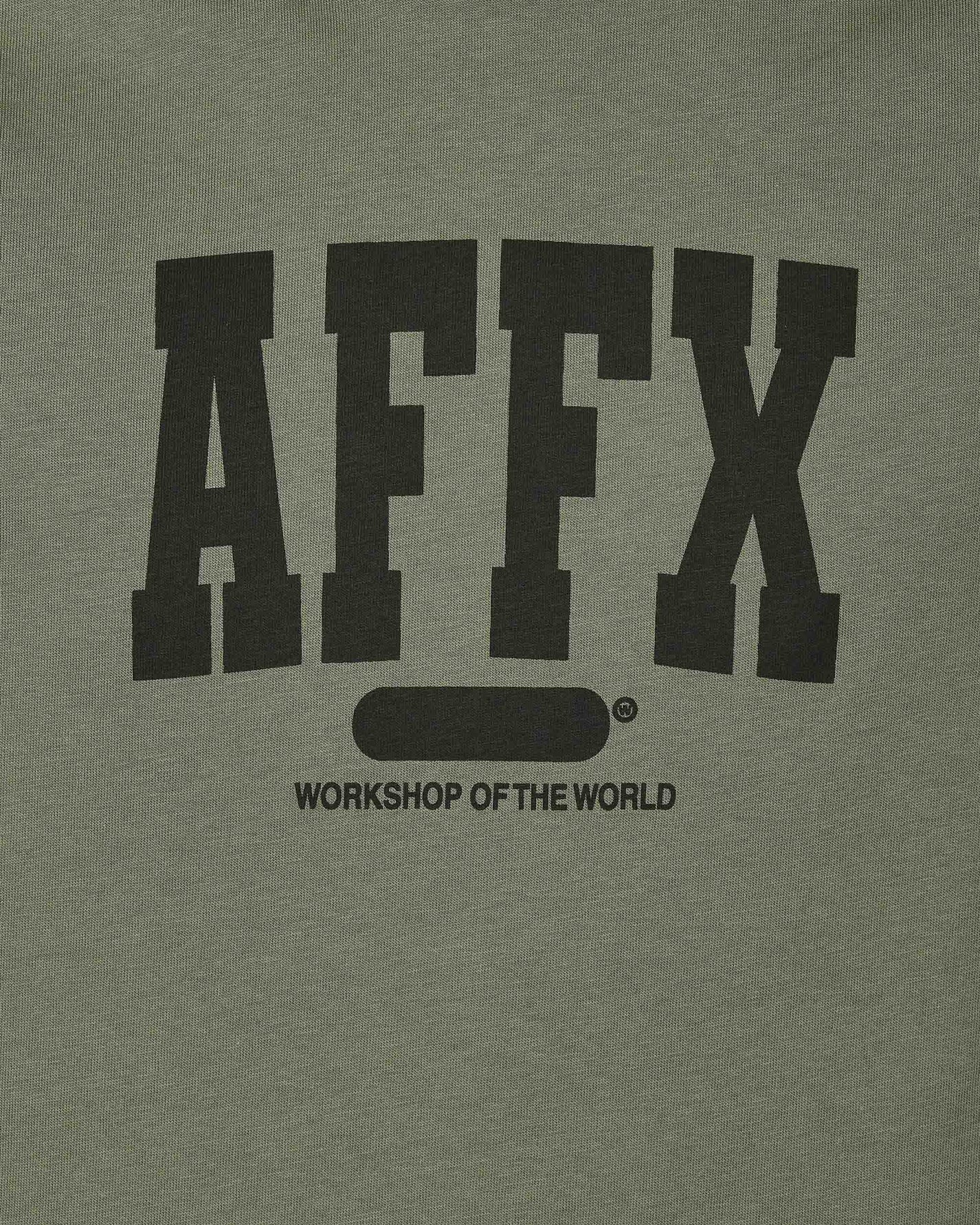 AFFXWRKS Varsity T-Shirt Soft Green T-Shirts Shortsleeve SS23T05 SOFTGREEN