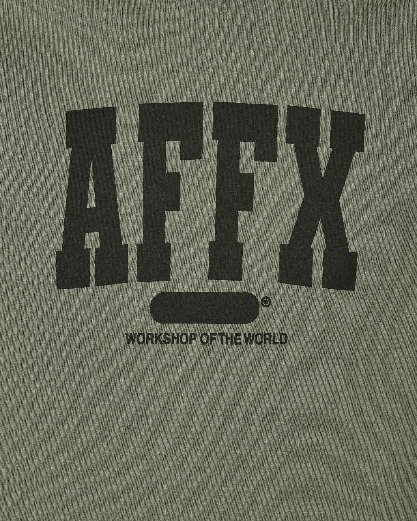 AFFXWRKS Varsity T-Shirt Soft Green T-Shirts Shortsleeve SS23T05 SOFTGREEN
