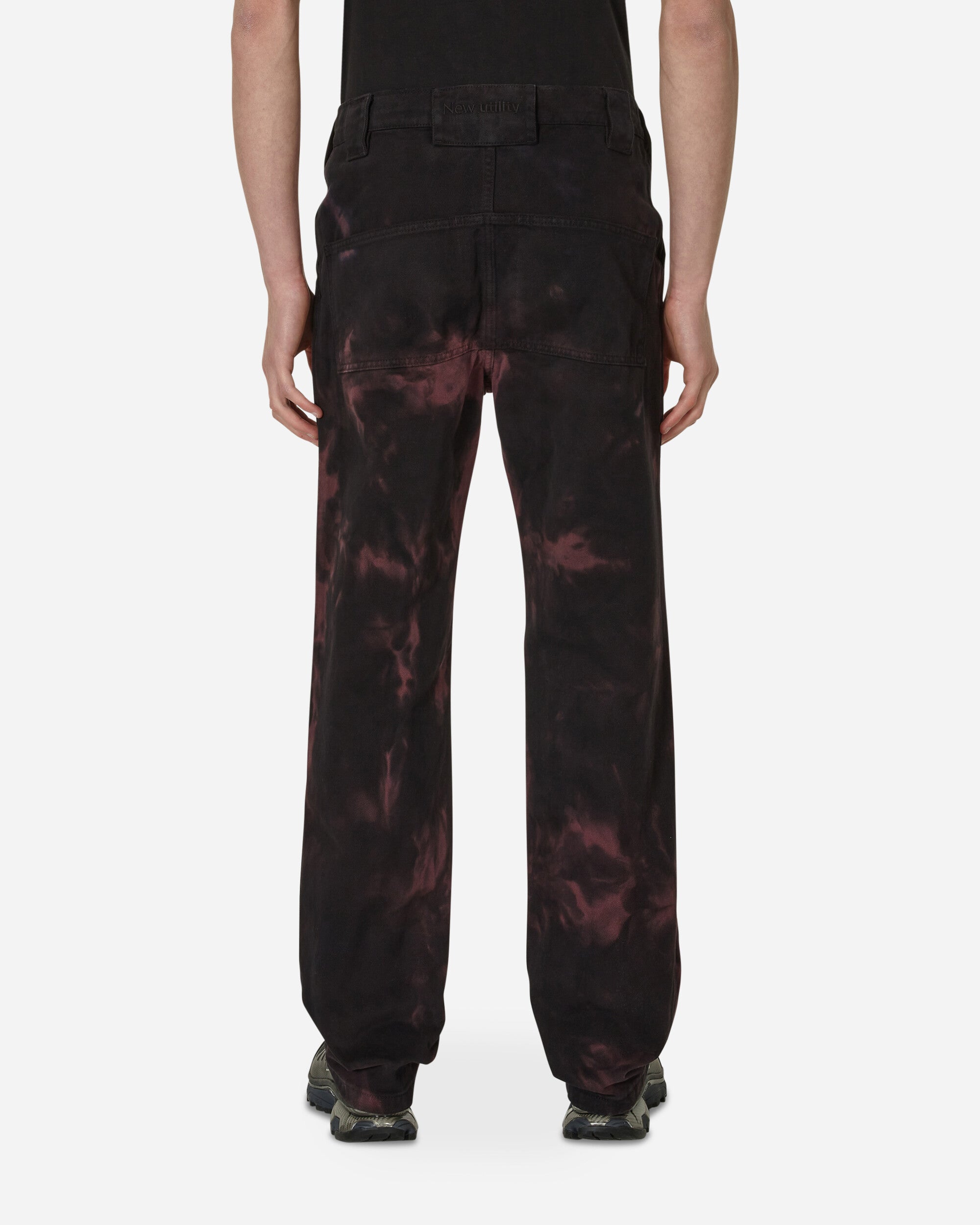 AFFXWRKS Crease-Dye Duty Pant Stain Black Pants Trousers SS23TR03-2 STAINBLACK