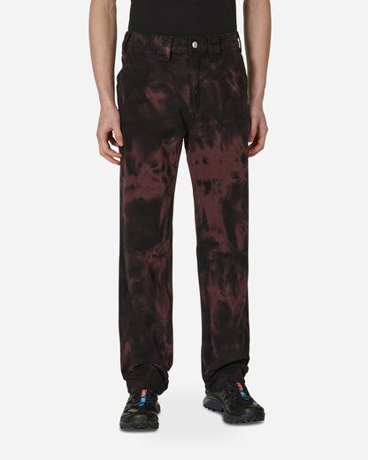 AFFXWRKS Crease-Dye Duty Pant Stain Black Pants Trousers SS23TR03-2 STAINBLACK