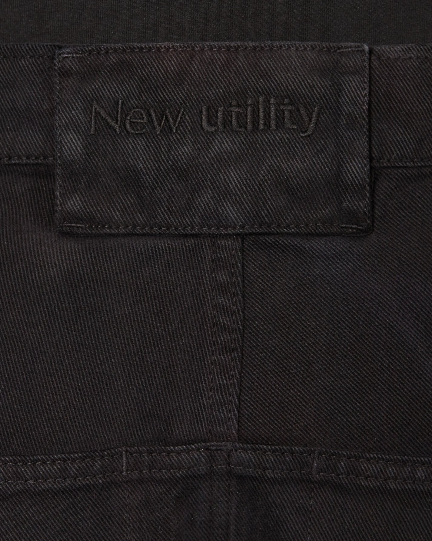 AFFXWRKS Crease-Dye Duty Pant Stain Black Pants Trousers SS23TR03-2 STAINBLACK