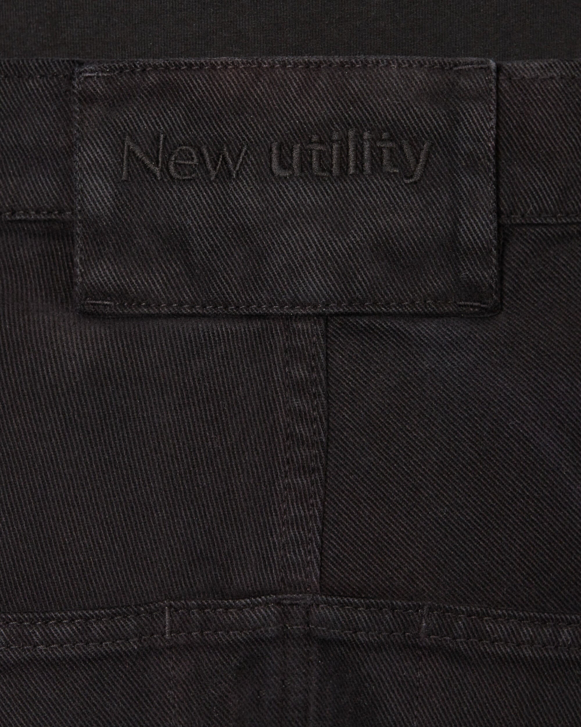 AFFXWRKS Crease-Dye Duty Pant Stain Black Pants Trousers SS23TR03-2 STAINBLACK