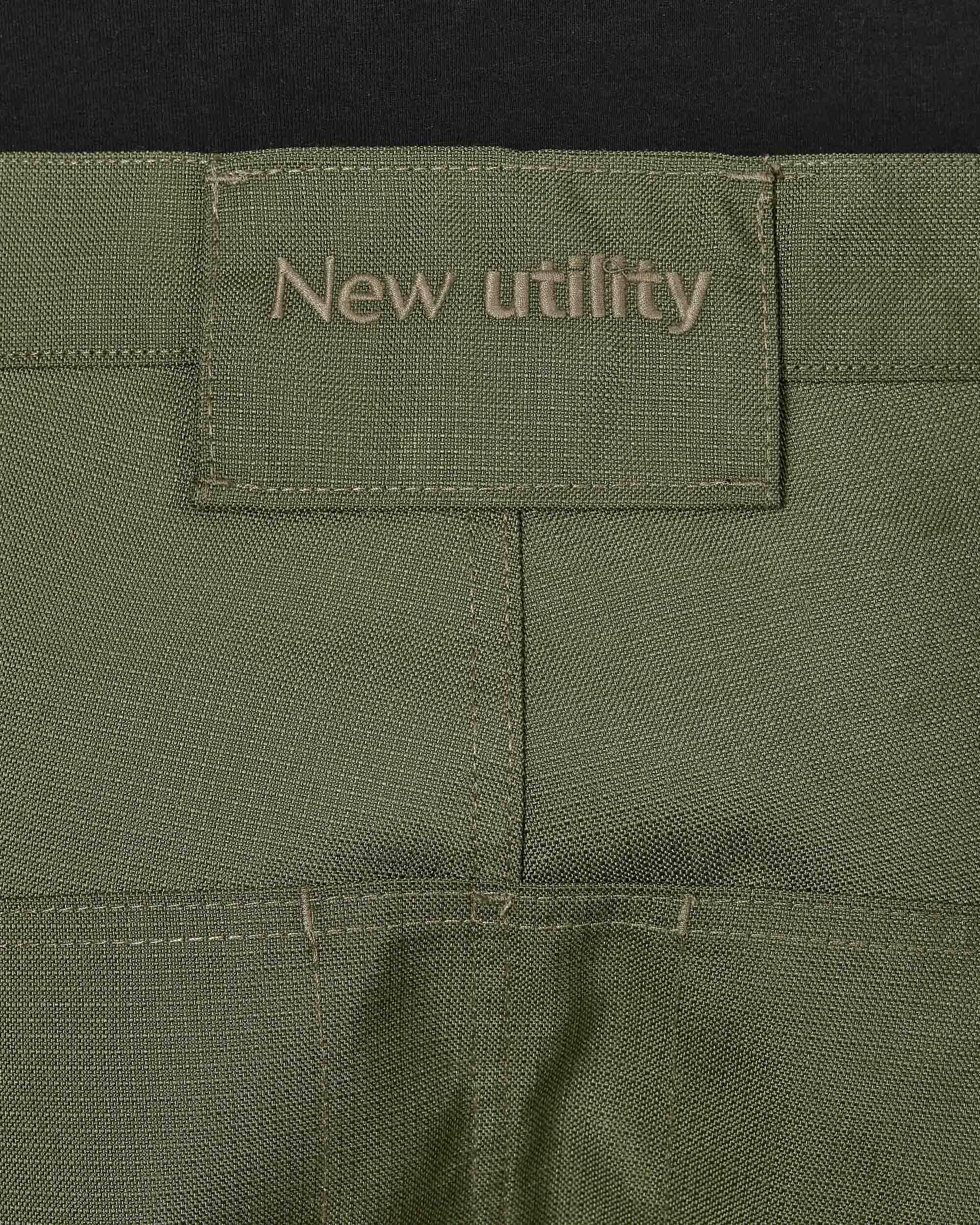 AFFXWRKS Duty Pant Green Ripstop Pants Trousers SS23TR03-1 GREEN