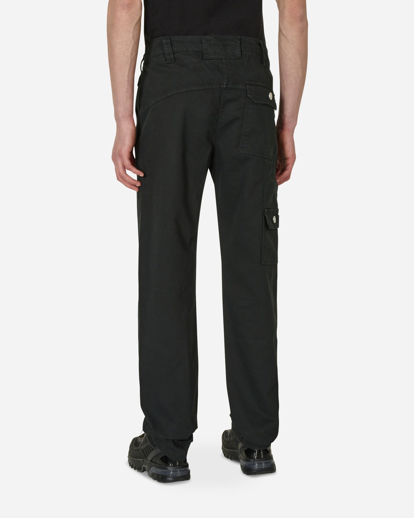 AFFXWRKS Utility Pant Washed Black Pants Trousers SS23TR02 BLACK