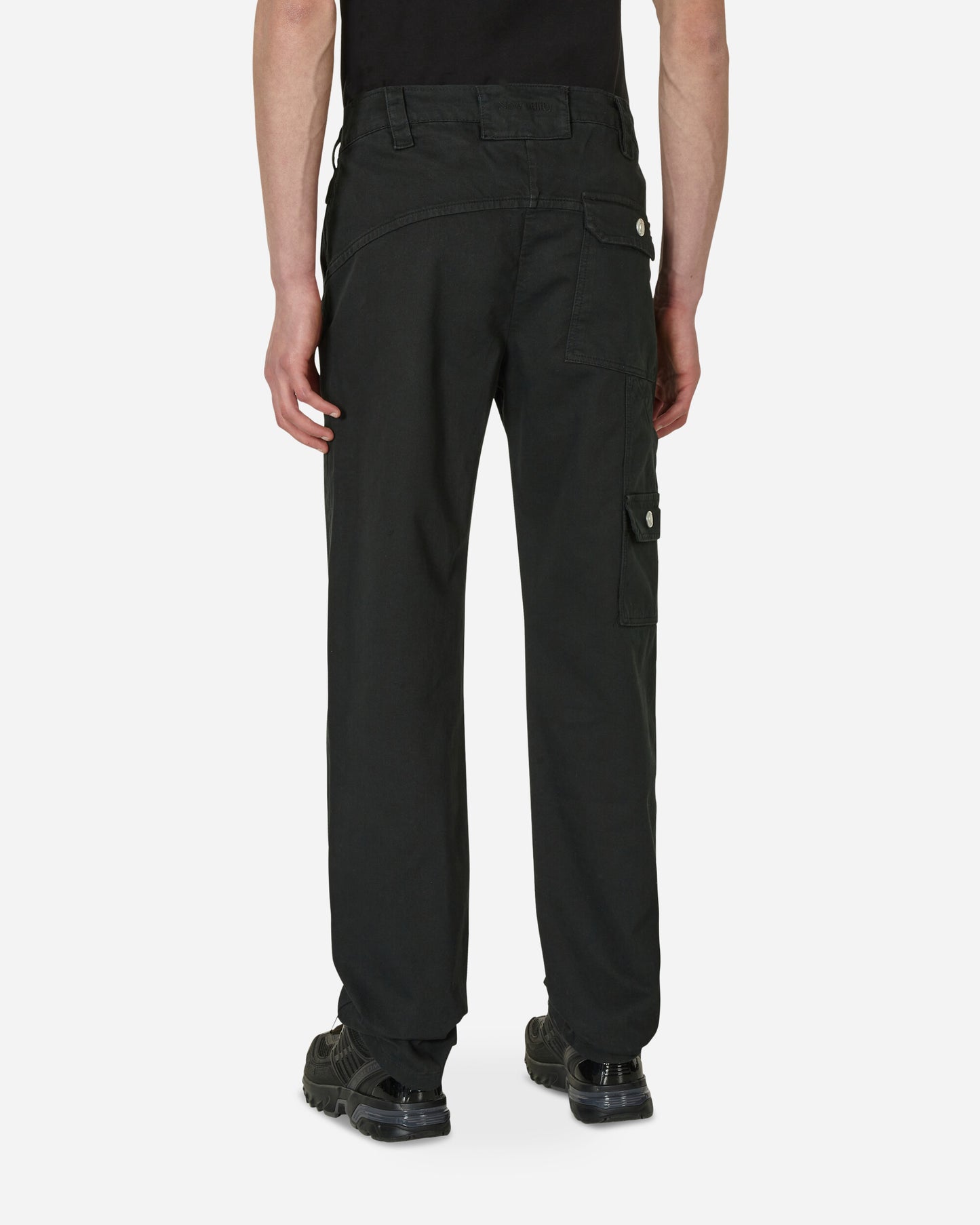 AFFXWRKS Utility Pant Washed Black Pants Trousers SS23TR02 BLACK