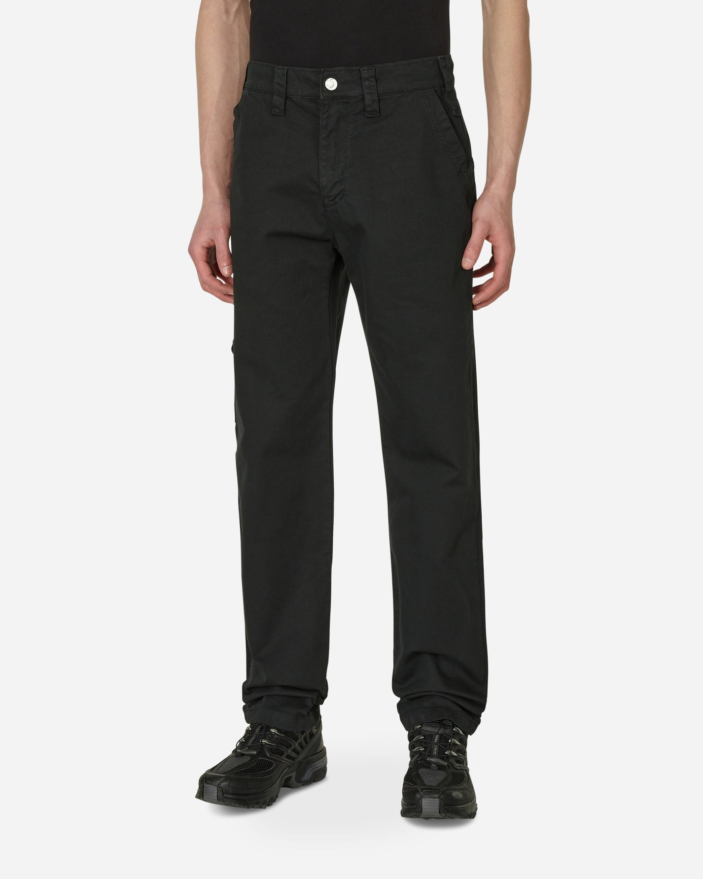 AFFXWRKS Utility Pant Washed Black Pants Trousers SS23TR02 BLACK