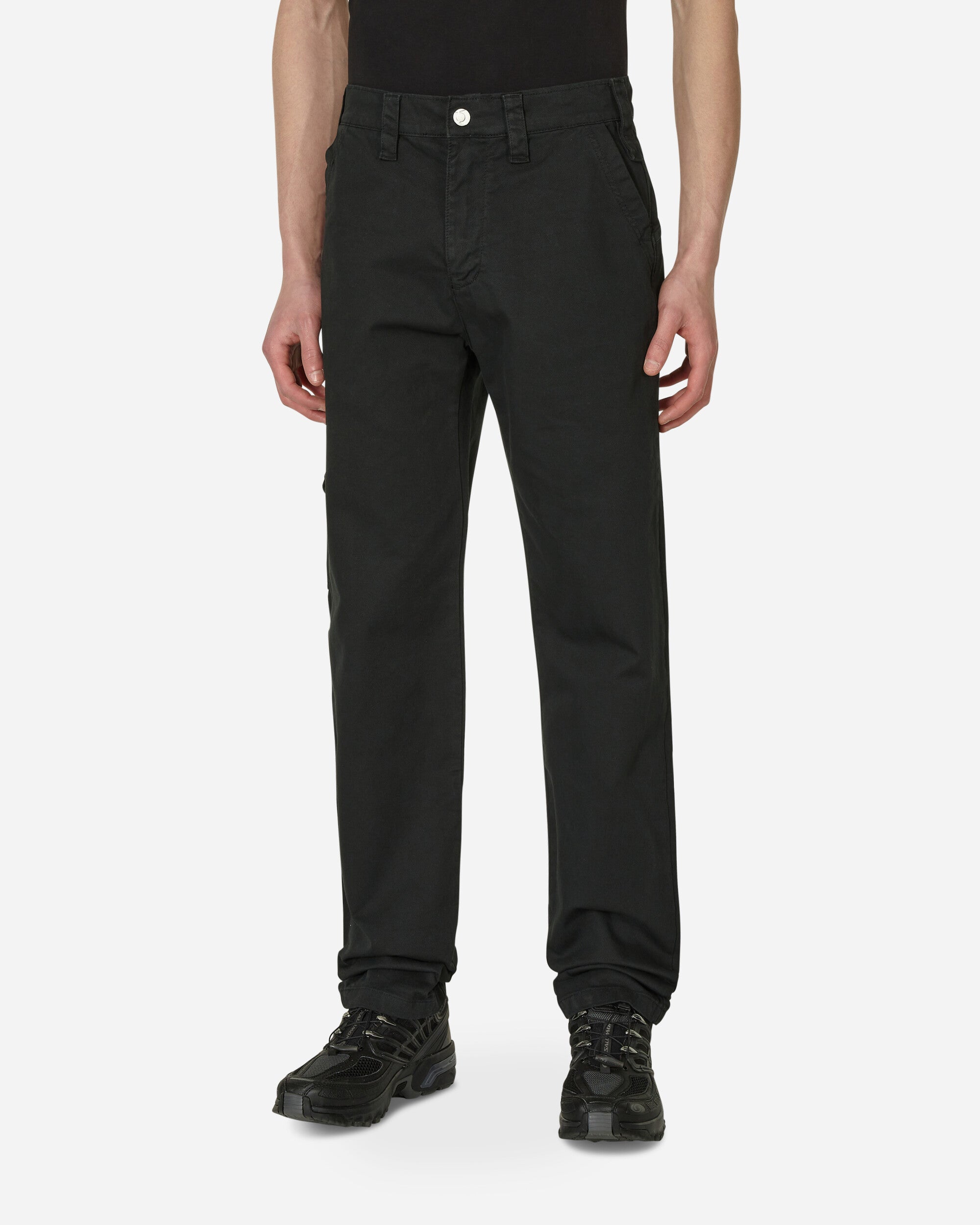 AFFXWRKS Utility Pant Washed Black Pants Trousers SS23TR02 BLACK