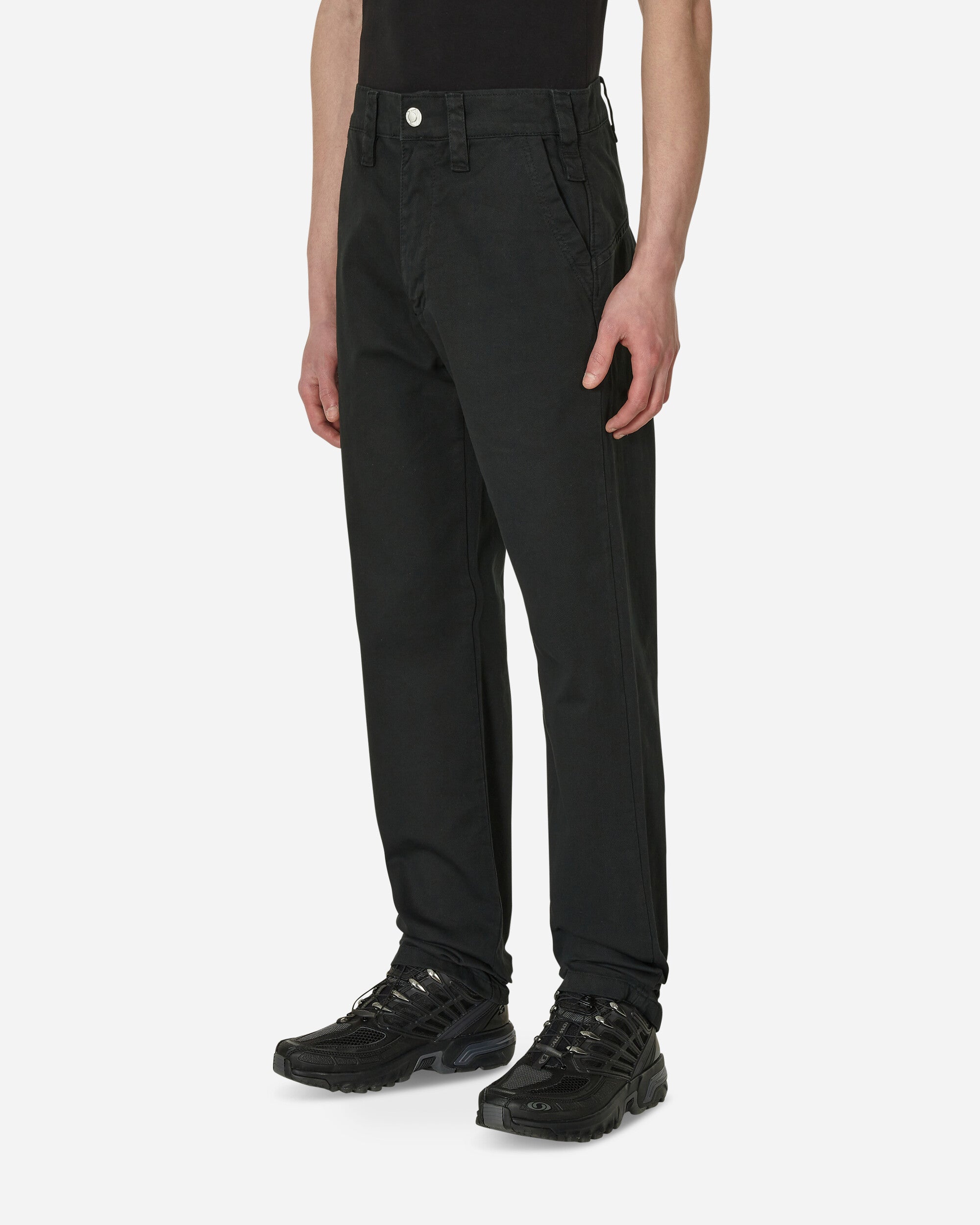 AFFXWRKS Utility Pant Washed Black Pants Trousers SS23TR02 BLACK