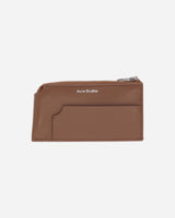 Acne Studios Garnet Large Cards Camel Brown Wallets and Cardholders Zip Wallets CG0166- 640