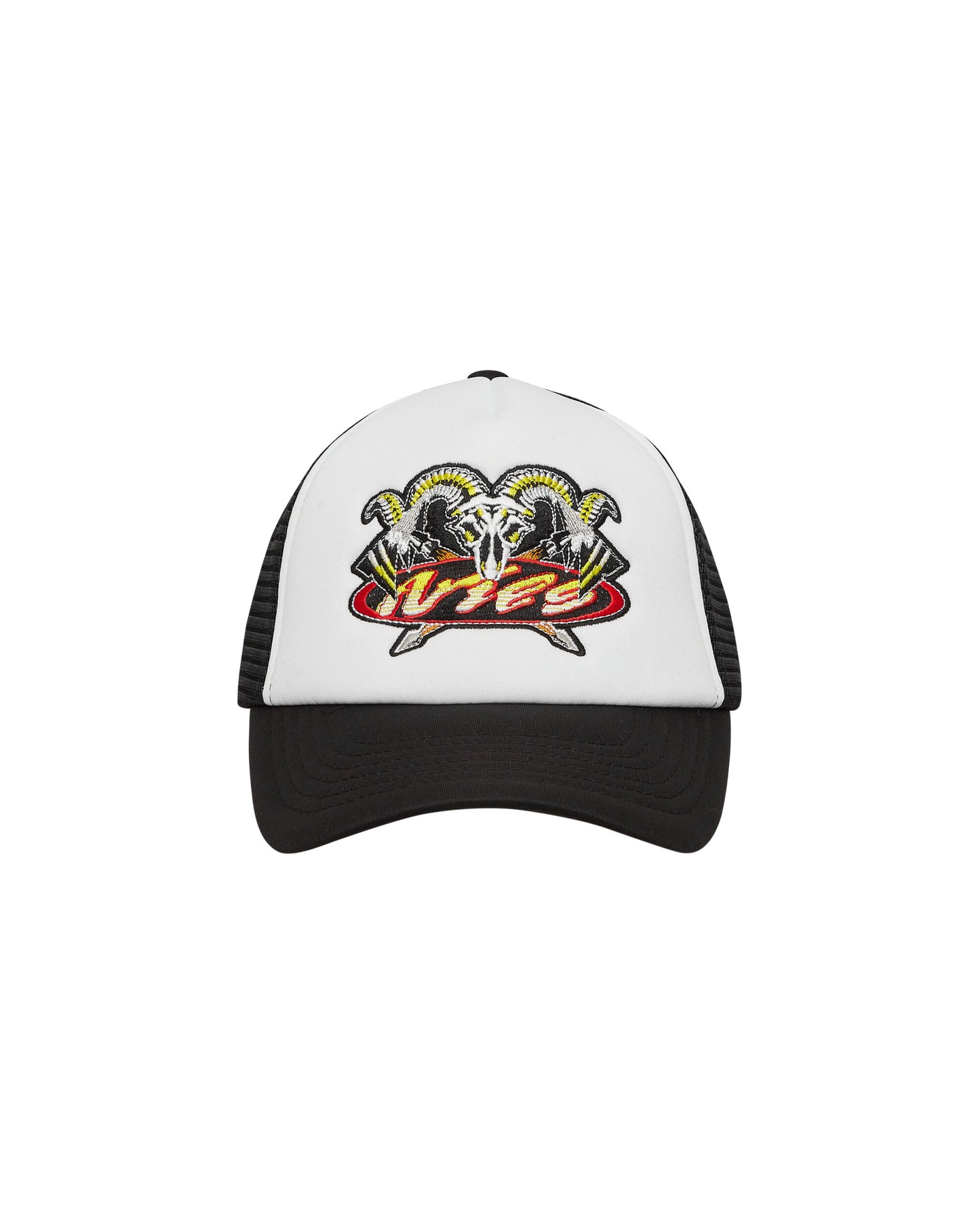 Aries Moto Ram Trucker Cap Black Hats Caps STAR90004 BLK
