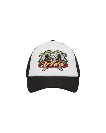 Aries Moto Ram Trucker Cap Black Hats Caps STAR90004 BLK