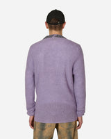 Aries Waffle Knit Cardigan Lilac Knitwears Cardigans STAR20025 LLC