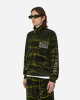 Aries Juicy Unisex Tie Dye Zip Thru Black Sweatshirts Crewneck JCAR20005 BLK