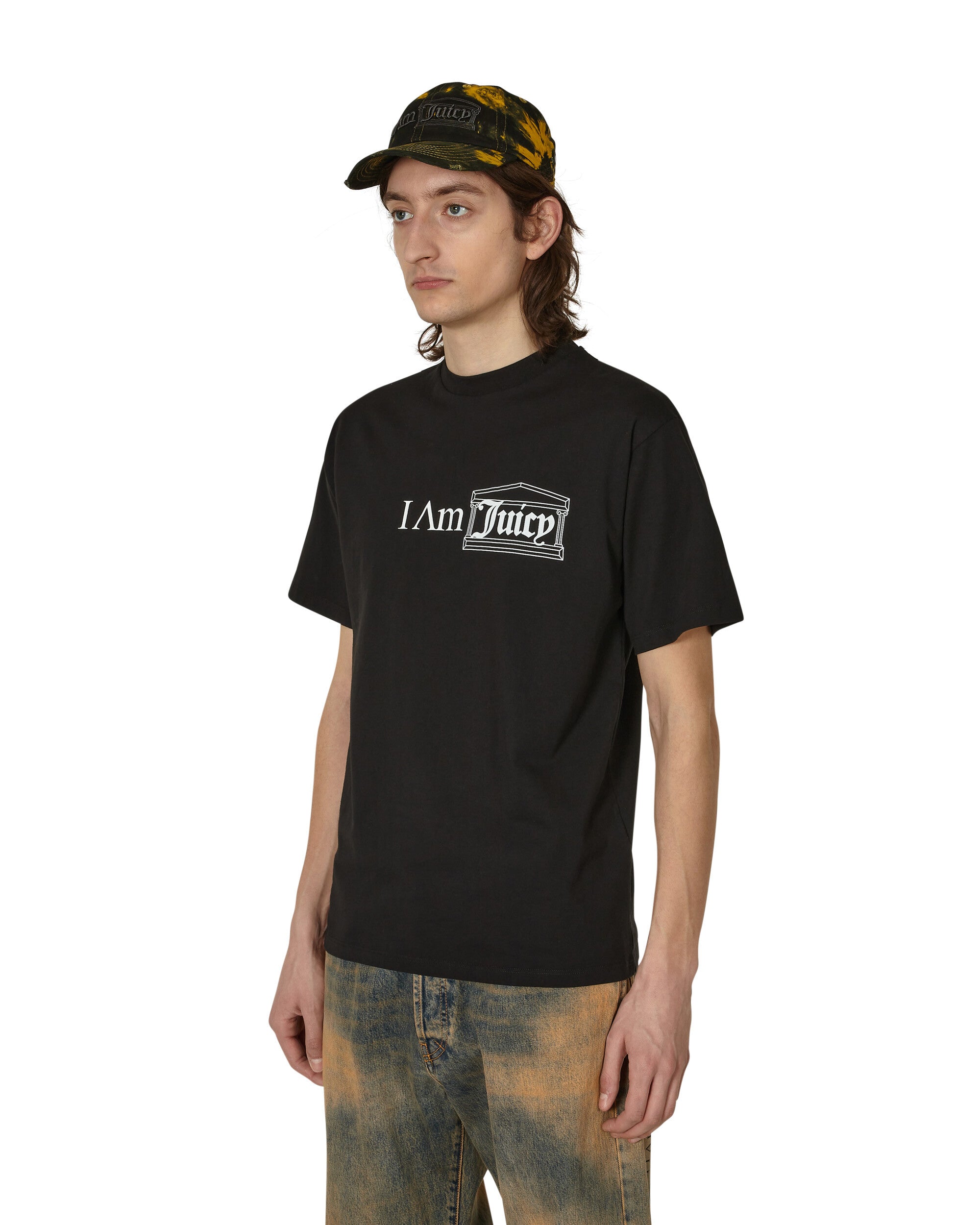 Aries I Am Juicy Tee Black T-Shirts Shortsleeve JCAR60010 BLK