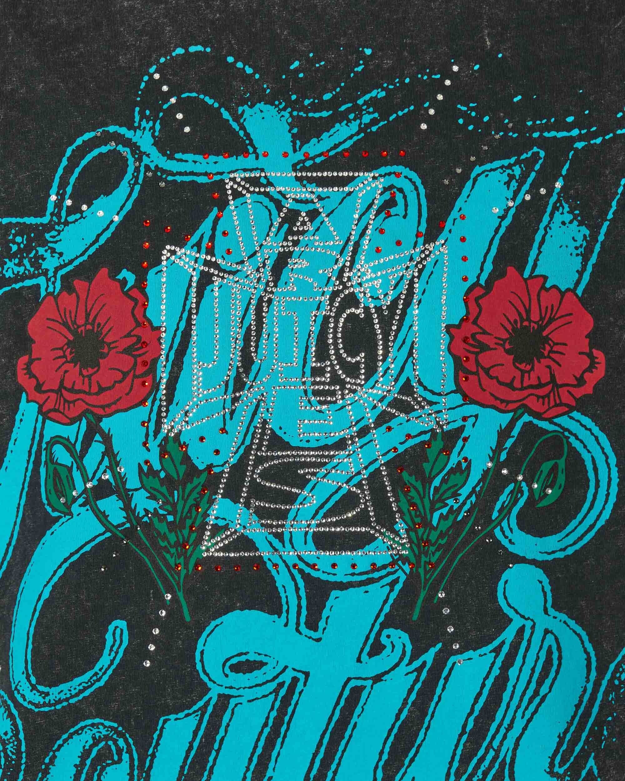 Aries Juicy Loaded Tee Stonewash T-Shirts Shortsleeve JCAR60020 STW