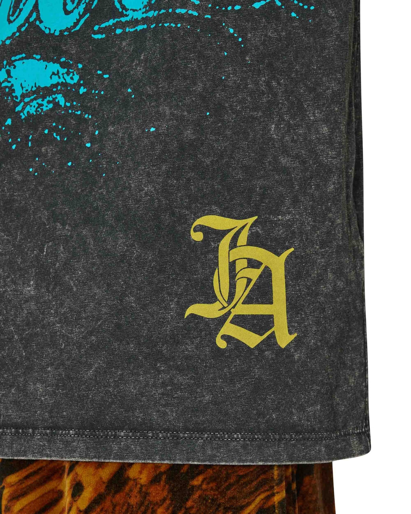 Aries Juicy Loaded Tee Stonewash T-Shirts Shortsleeve JCAR60020 STW