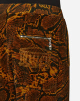Aries Juicy Psysnake Unisex Velour Sweatpants Brown Pants Sweatpants JCAR30001 BRW