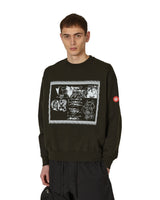Cav Empt Fk Sheet10 Crew Neck Black Sweatshirts Crewneck CES23CS01 001