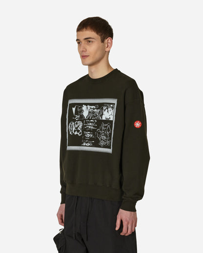 Cav Empt Fk Sheet10 Crew Neck Black Sweatshirts Crewneck CES23CS01 001