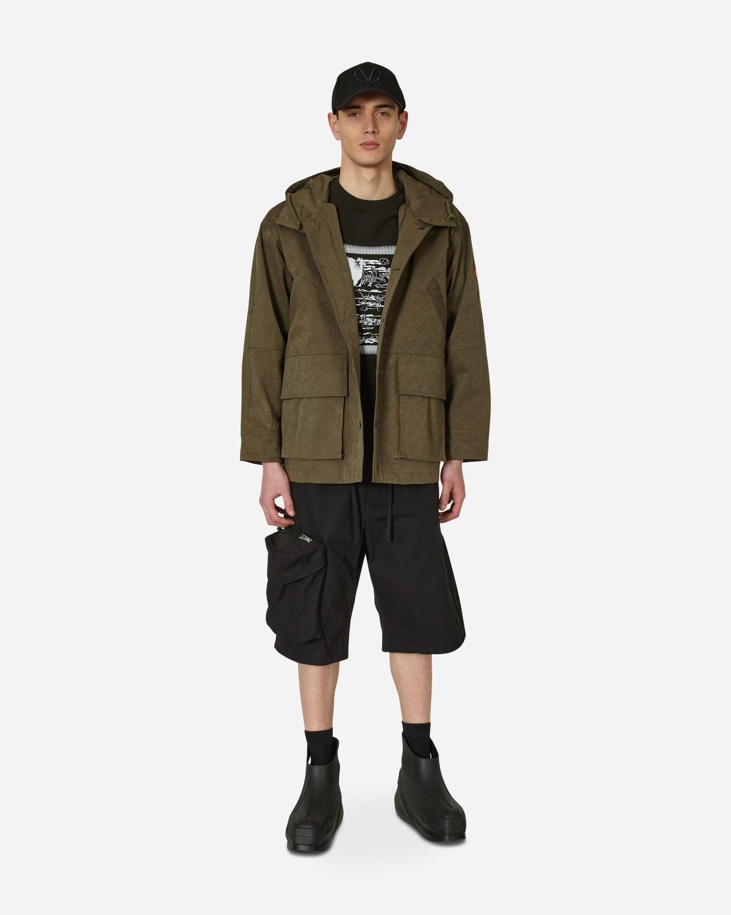 Cav Empt Fk Sheet10 Crew Neck Black Sweatshirts Crewneck CES23CS01 001