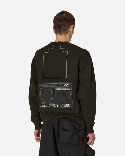Cav Empt Fk Sheet10 Crew Neck Black Sweatshirts Crewneck CES23CS01 001