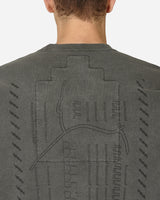 Cav Empt Overdye  Crew Neck Grey Sweatshirts Crewneck CES23CS05 001