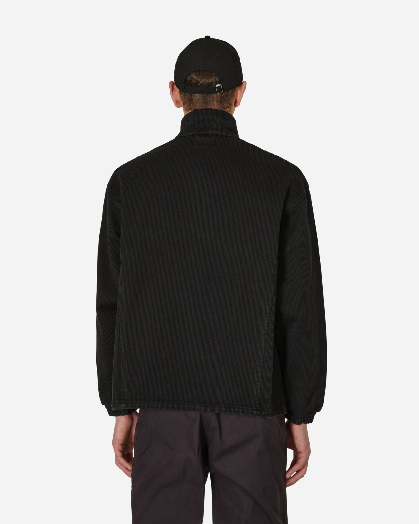 Cav Empt Heavy Cotton Cd Zip Jacket Black Coats and Jackets Jackets CES23JK08 001