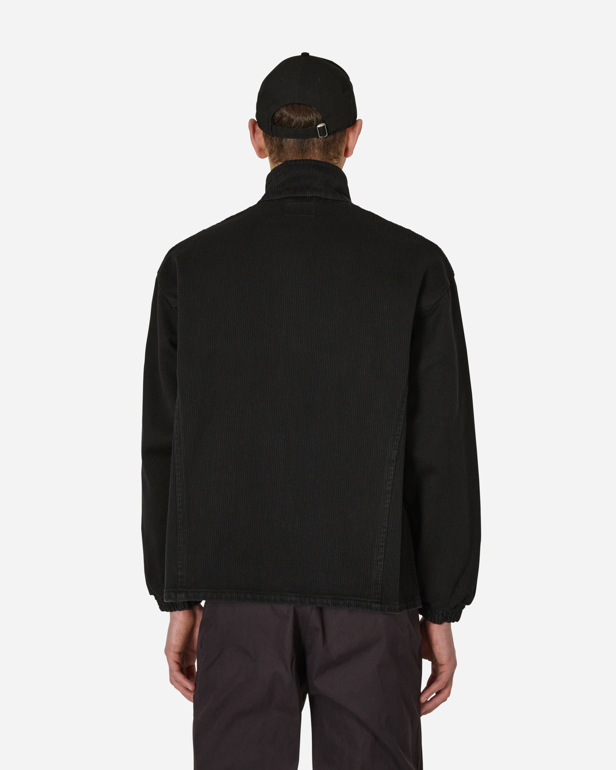 Cav Empt Heavy Cotton Cd Zip Jacket Black Coats and Jackets Jackets CES23JK08 001