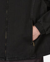 Cav Empt Heavy Cotton Cd Zip Jacket Black Coats and Jackets Jackets CES23JK08 001