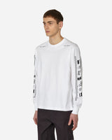 Cav Empt Mathematical Long Sleeve T White Black T-Shirts Longsleeve CES23LT02 001