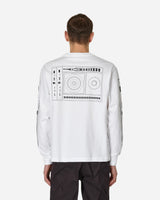 Cav Empt Mathematical Long Sleeve T White Black T-Shirts Longsleeve CES23LT02 001