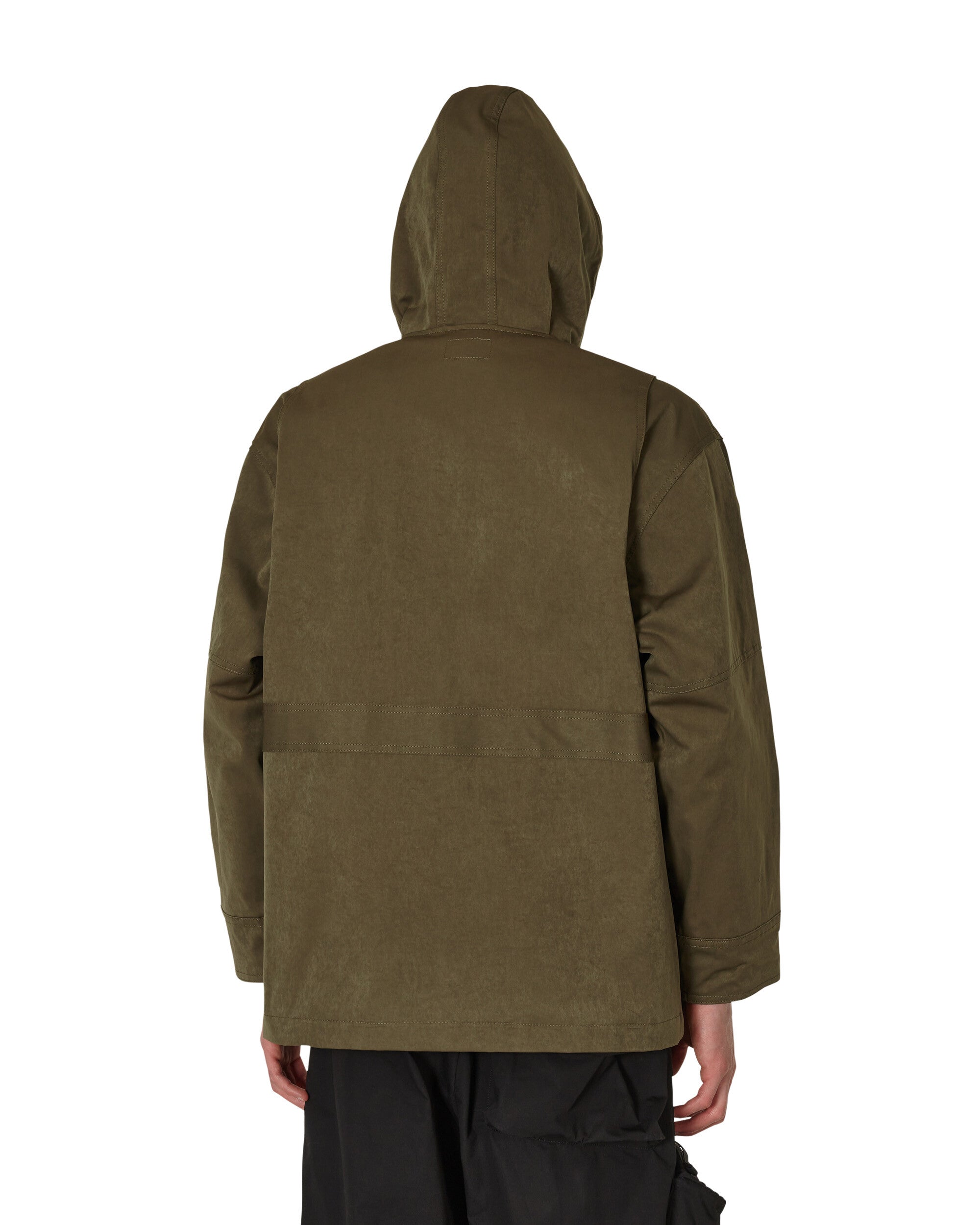 Cav Empt Heavy Pn Hood Jacket Green Coats and Jackets Parka Jackets CES23JK04 001