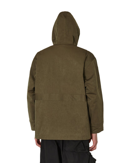Cav Empt Heavy Pn Hood Jacket Green Coats and Jackets Parka Jackets CES23JK04 001
